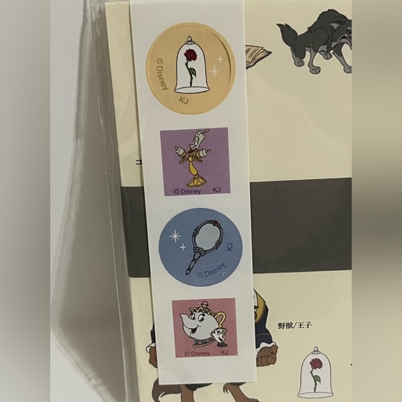 Beauty and the Beast Japan Letter Set - Picture 3 of 6